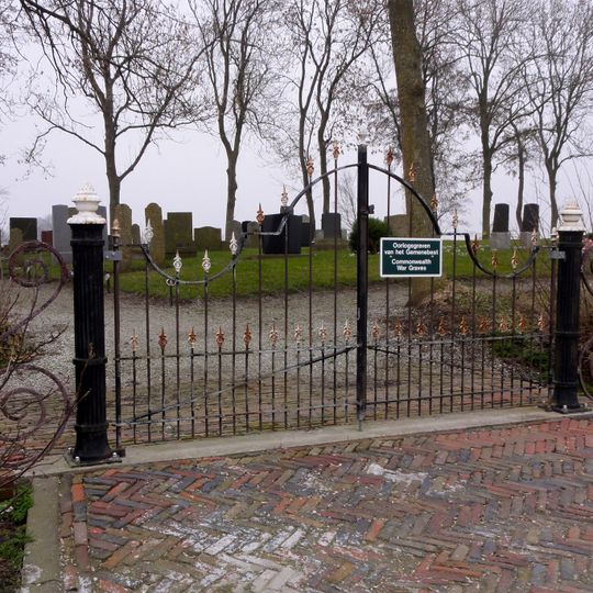 Begraafplaats Wierhuizen: hek