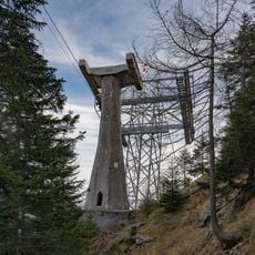 Feuerkogelseilbahn ehemalige Stütze 3, Ebensee