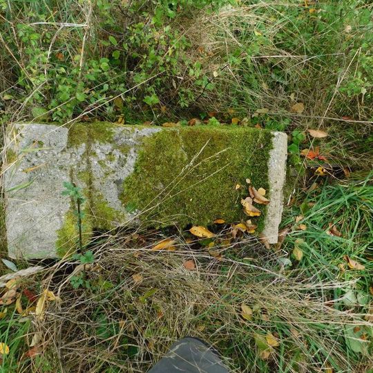 Kříž při bývalé cestě do Verušic východně od Skoků