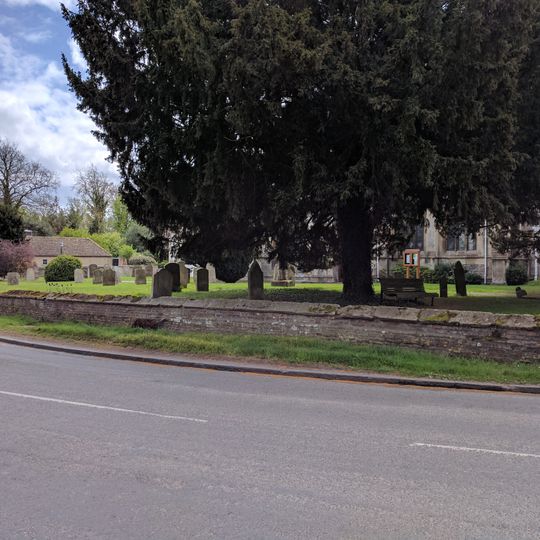 Churchyard Wall Of The Church Of St Mary And St Nicholas