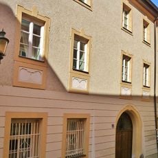 Ehemaliger Kanonikatshof, sogenannter Rechberghof, nach der Säkularisation Gerichtsgebäude, 1830–1895 Königliches Forstamt