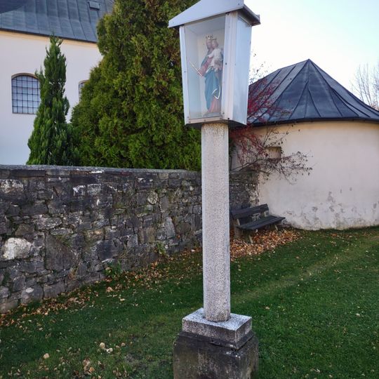Statue of Our Lady Help of Christians in Metylovice
