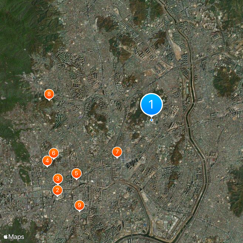Kyung Hee Cyber University Map