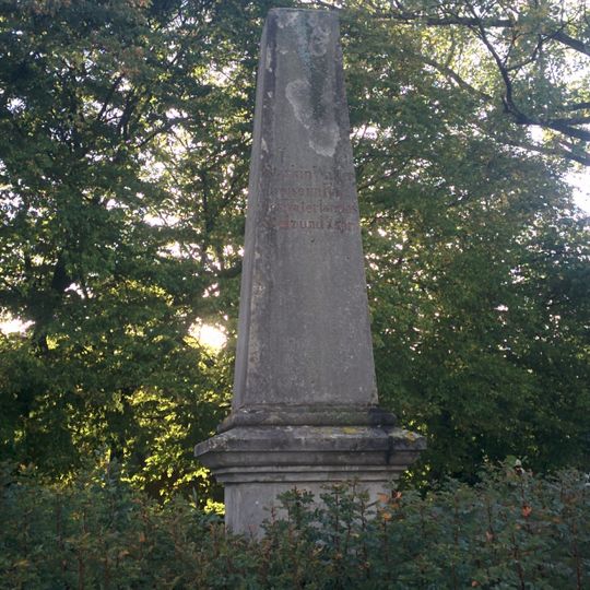 Paradestein am Kronsberg