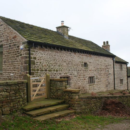 Shippon and hayloft at Cornfields Farmhouse