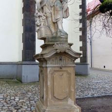Socha svatého Floriána na náměstí Jana Žižky v Táboře