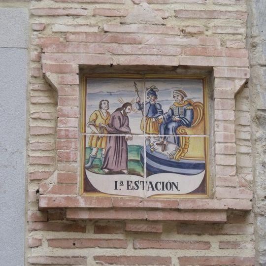 Station I of the Via Crucis of Xirivella