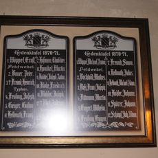 Franco-Prussian War memorial in Dittigheim