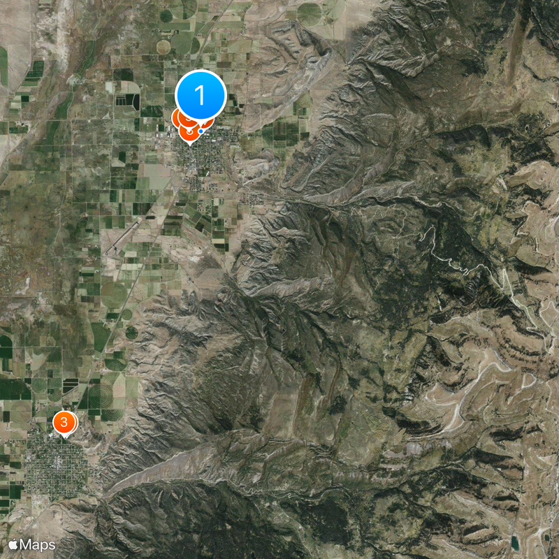 Snow College Map