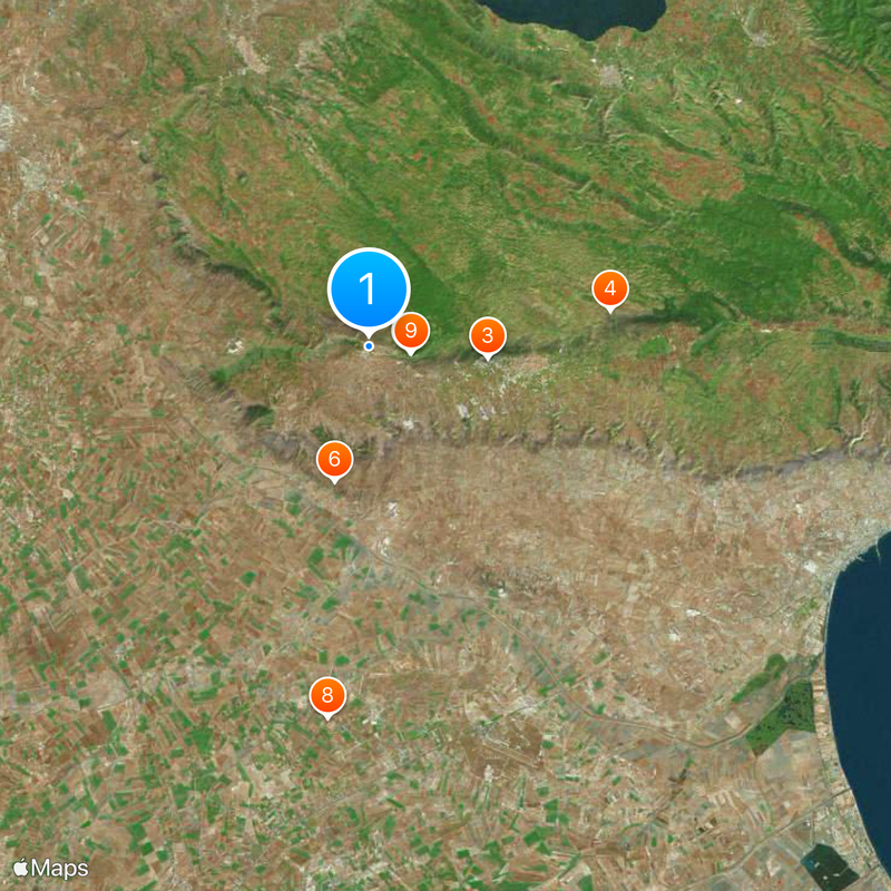 San Marco in Lamis Mappa