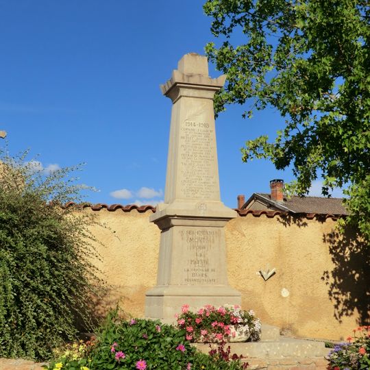 War memorial of Blyes