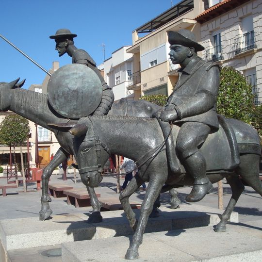Monument to Don Quixote and Sancho Panza, Alcázar de San Juan