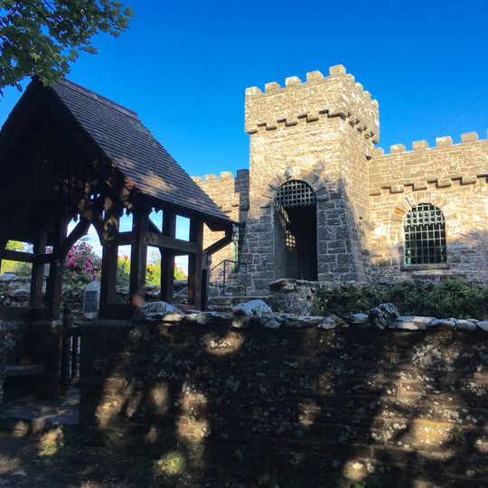 Kirkandrews, Memorial Chapel, Lych Gate
