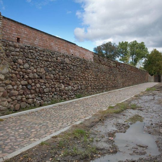 Defensive walls in Ośno Lubuskie