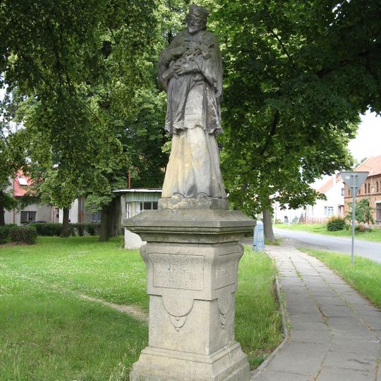 Statue of John of Nepomuk in Drahany