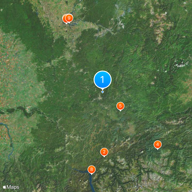 Mountain Shoriya Map