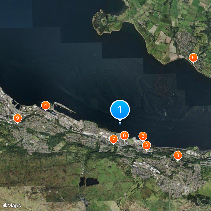 Port Glasgow Map