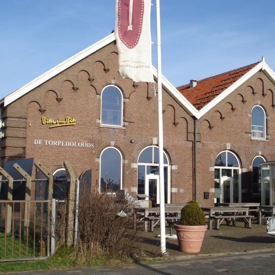 Fort aan den Hoek van Holland: torpedoloods