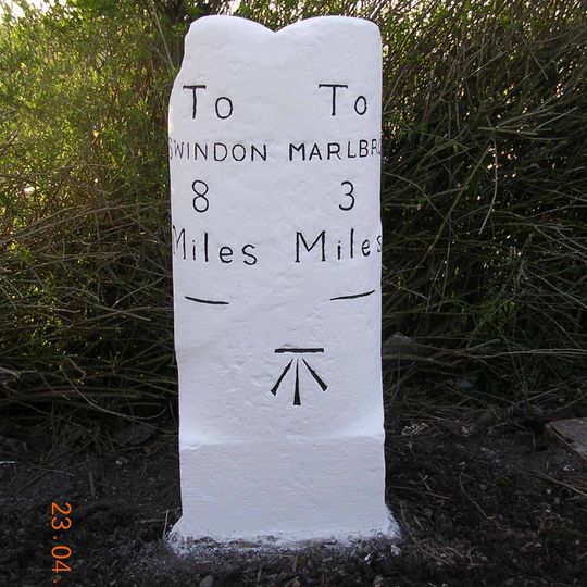 Milestone By Access To Hallam Farm Buildings