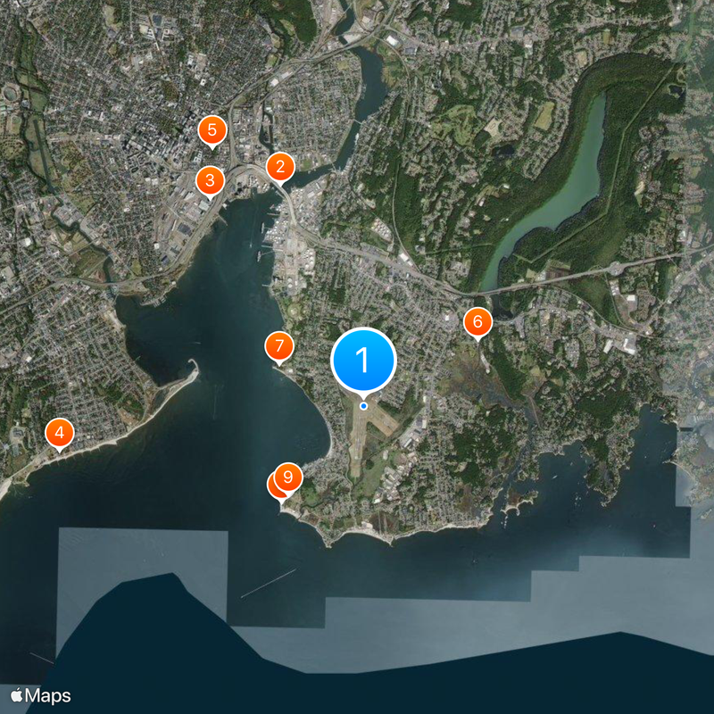 Tweed-New Haven Regional Airport Map