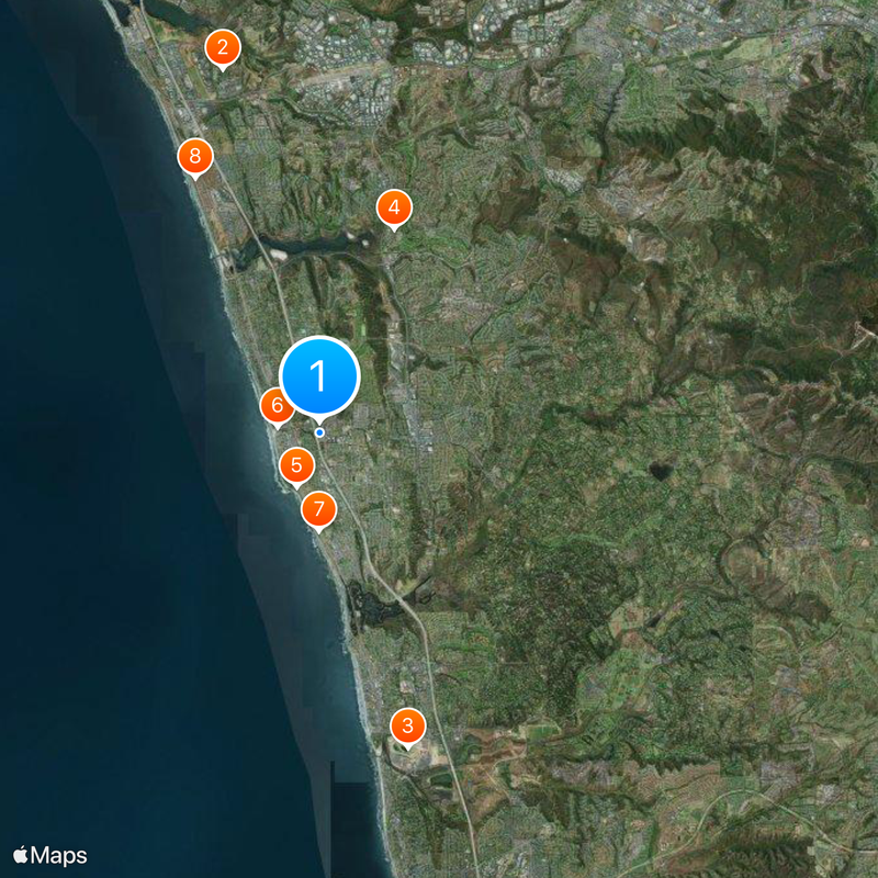 North County, San Diego Map