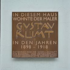 Gedenktafel für Gustav Klimt