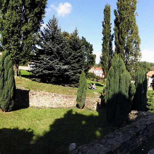 Old evangelical church in Hrob