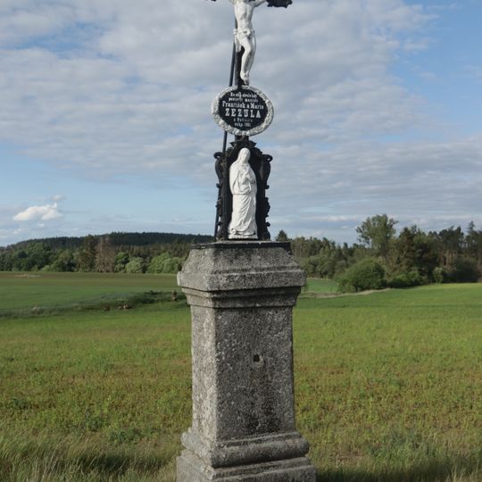 Kříž u rybníka Slaňáček