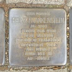 Stolperstein em memória de Martin Frankenstein