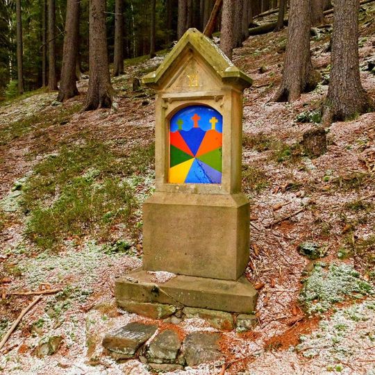 11. zastavení na křížové cestě na Starou Horu