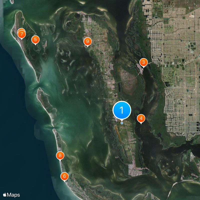 Pine Island Map