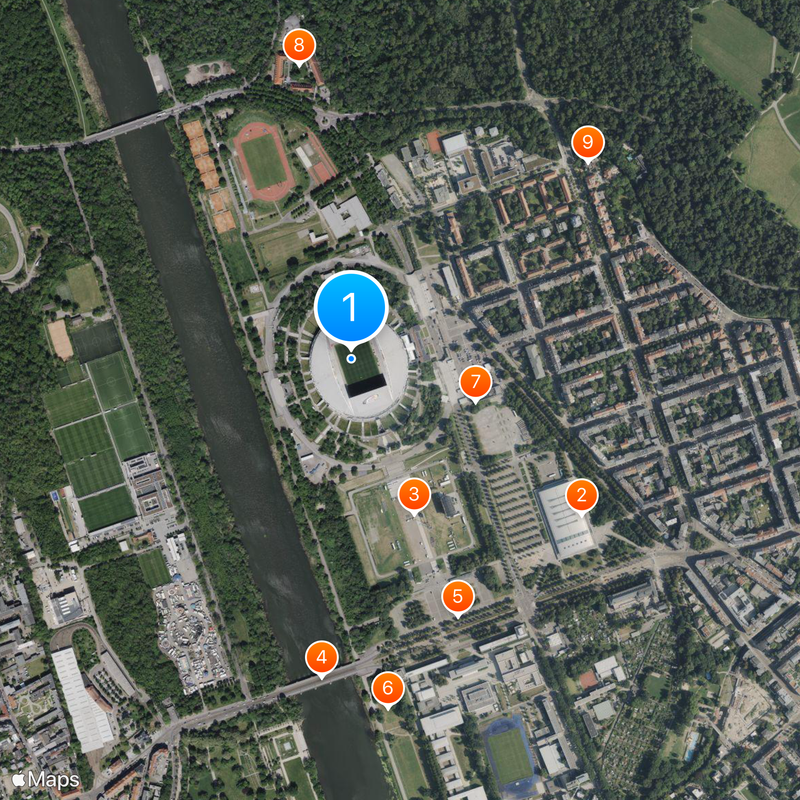Red Bull Arena Map