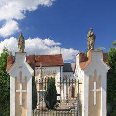 Statue of Saint Matthias in Kostelec