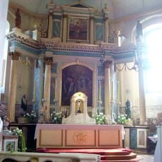 Altar of Church of the Holy Trinity in Kuldīga