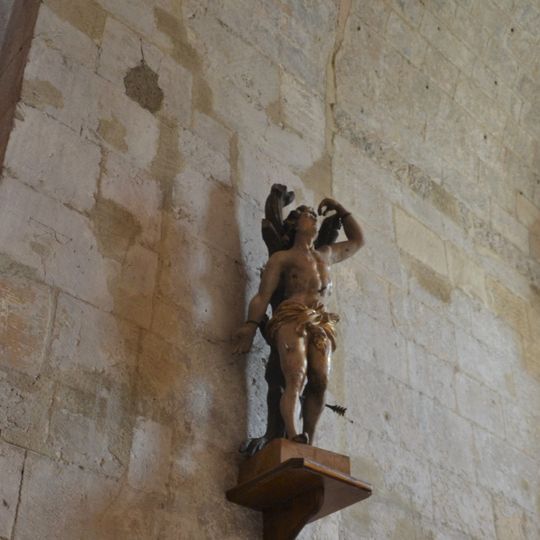 Statue de Saint-Sébastien à Pernes les Fontaines