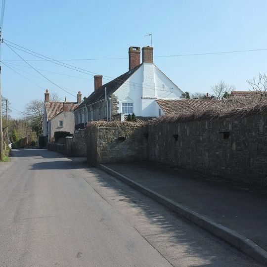 The Manor House And Forecourt Wall