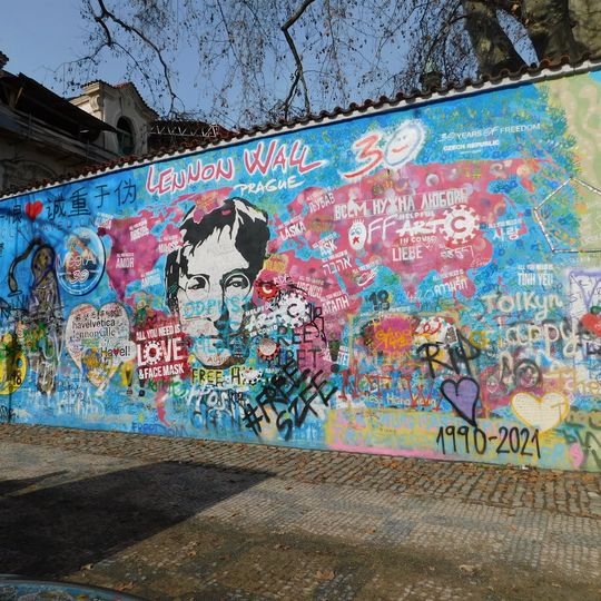 Lennonova zeď v Praze
