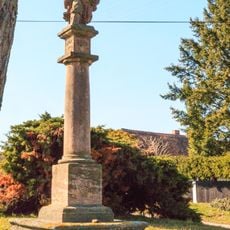 Statue of John of Nepomuk in Vysočany