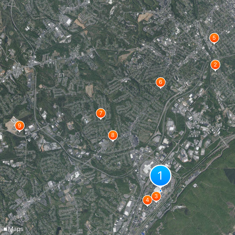 Thomas Road Baptist Church Map
