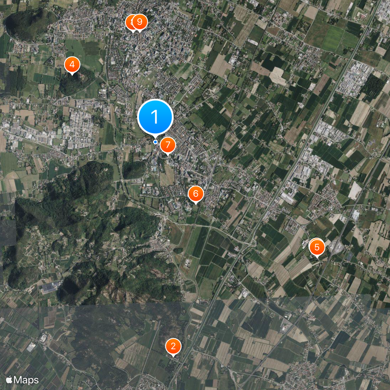 Montegrotto Terme Mappa