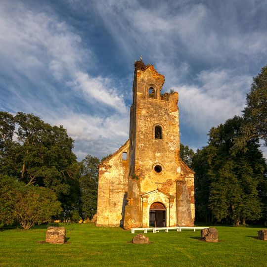 Lutheran church in Salgale