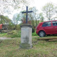 Kříž na východním okraji Petrohradu