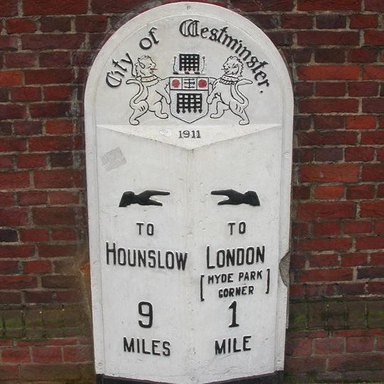 Milepost, Kensington Gore