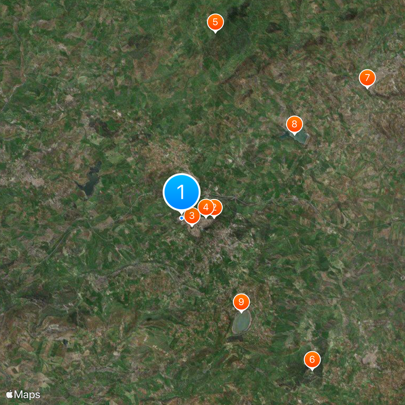 Province of Enna Map