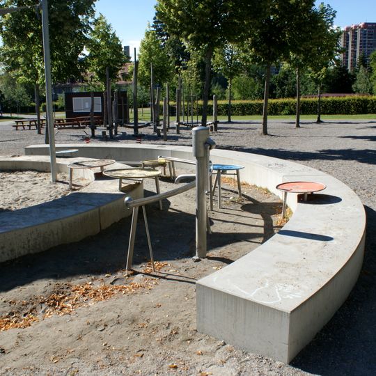 Play fountain playground Brünnengut