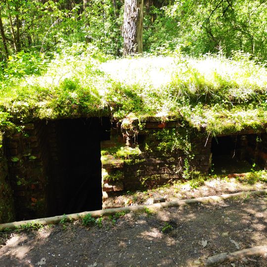 A field shelter from the times of World War II in Racibórz