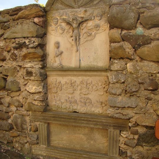 Saints Peter and Paul church cemetery in Lipa, Jawor County