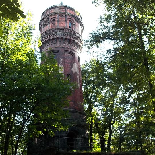 Wieża ciśnień w zespole Szpitala Psychiatrycznego w Rybniku