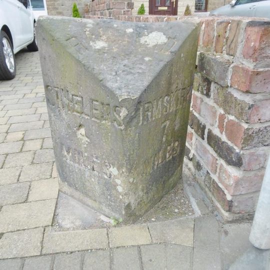 Milestone, Church Road, Rainford