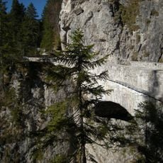 Bogenbrücke am Gaichtpass